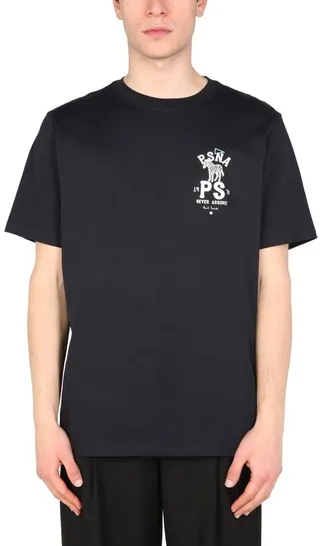 PS Paul Smith Printed Crewneck T-Shirt