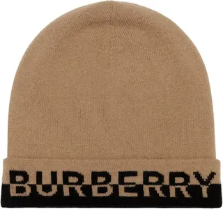 Embroidered-Logo Knitted Beanie