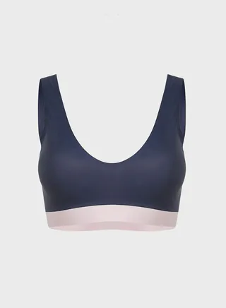Plunge Neck Bra