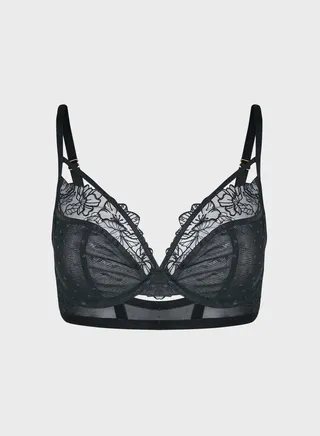The Untroubled Non Pad Plunge Bra