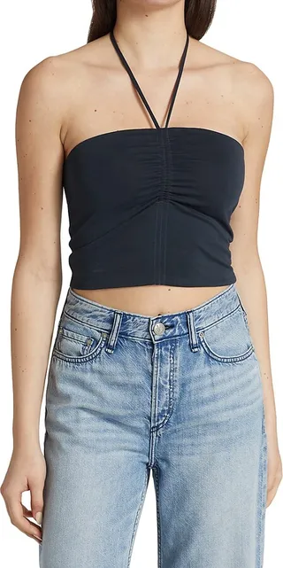 Christy Halter Crop Top