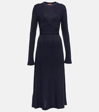 Masika jersey midi dress