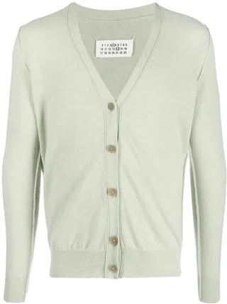 V-neck cashmere cardigan