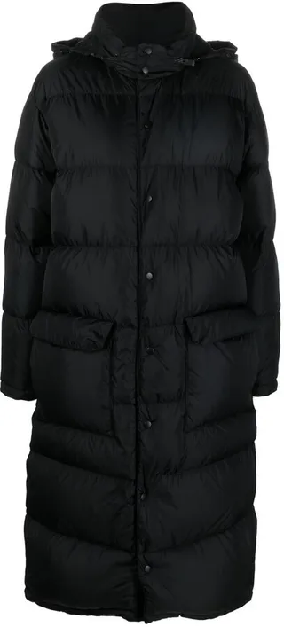 Hooded Button Down Parka