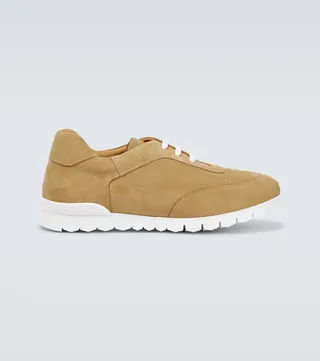 Suede sneakers