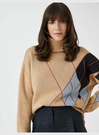 Turtleneck Oversized Sweater