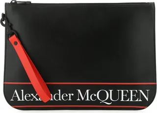 Alexander McQueen Logo Clutch Bag