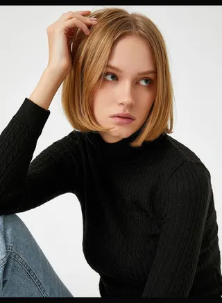 Turtleneck Sweater Thin Knitwear