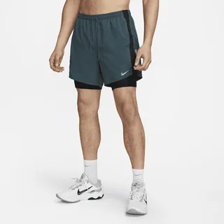 Nike Men's Dri-FIT Run Division Stride Running Shorts in Grey