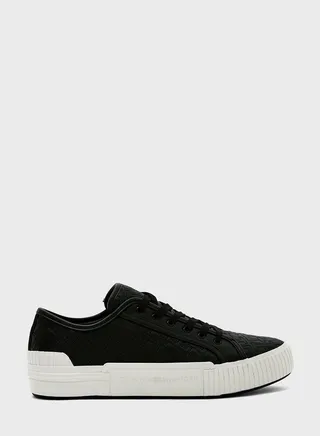 Vulcanized Monogram Low Top Sneakers