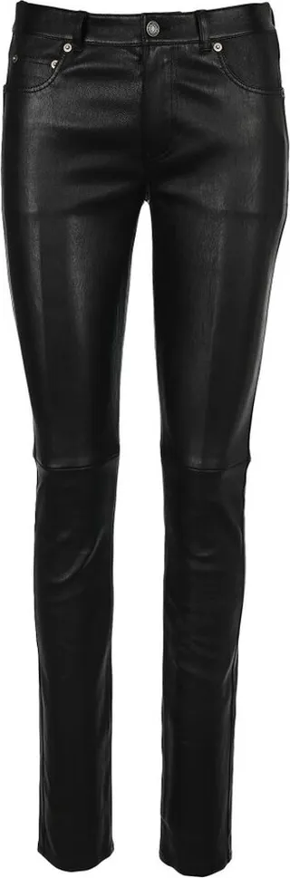 Saint Laurent Skinny Fit Leather Pants