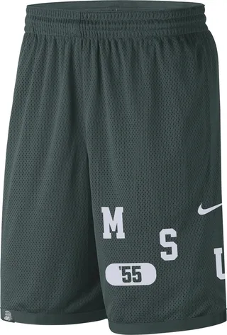 Michigan State Nike Men's Dri-FIT College Shorts in Green