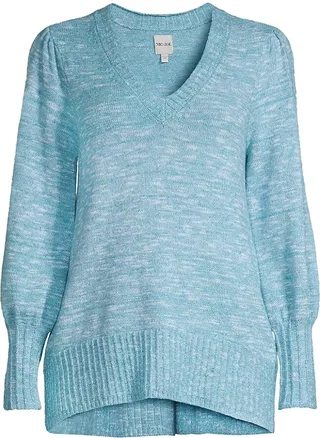 Evening Chill Slub V-Neck Sweater