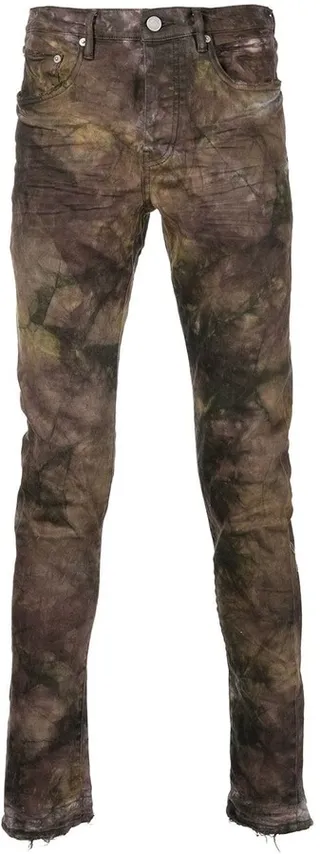 Rusted Effect Skinny Jeans