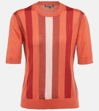 Edinburgh cashmere and silk top