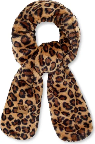 Oblong Faux Fur Scarf