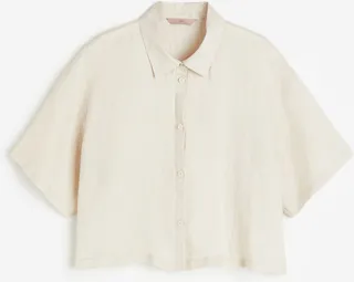 Short Linen Shirt
