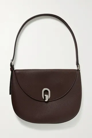 Savette - Tondo Leather Shoulder Bag - Brown
