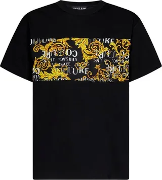 Versace Jeans Couture Logo-Printed Crewneck T-Shirt