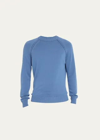 Men's Baby Cashmere Crewneck Sweater