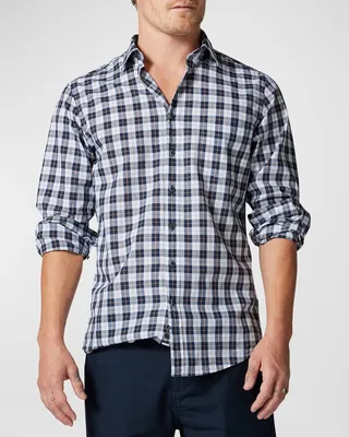 Men's Mount Albert Check Sport Shirt
