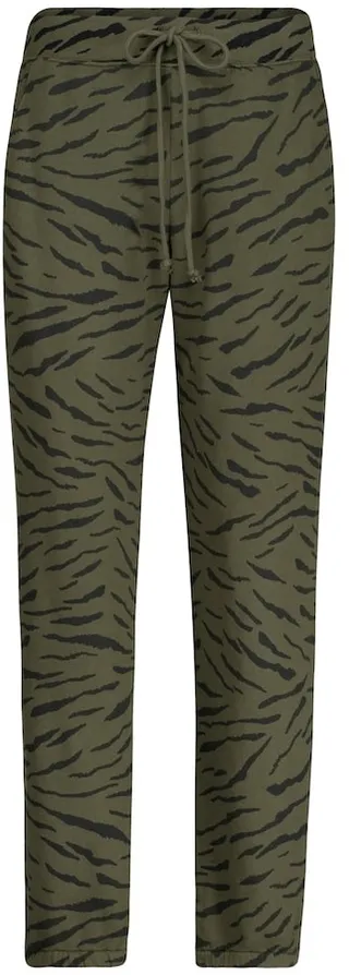 Sang printed cotton sweatpants