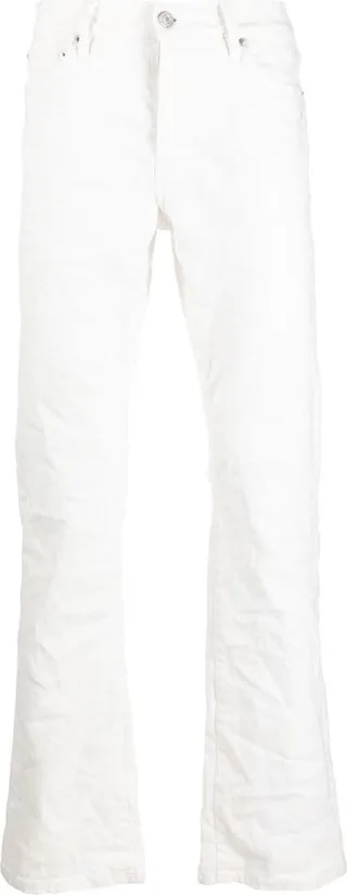Slim-Cut Leg Trousers
