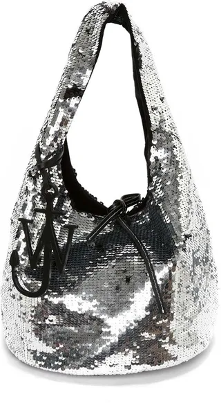 mini Sequin shopper bag