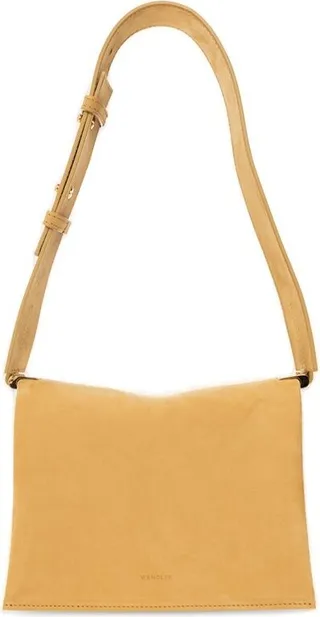 Wandler Uma Box Logo Embossed Shoulder Bag