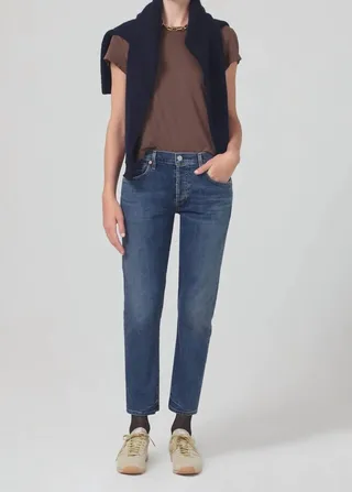 Emerson Mid Rise Jean in Long Weekend