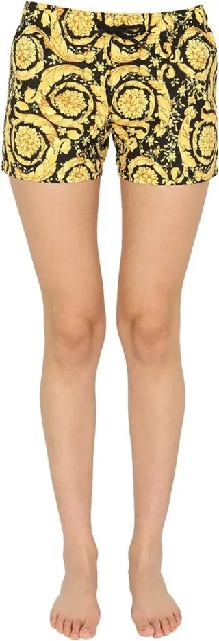 Versace Barocco Printed Swim Shorts