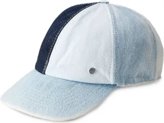 Tiger denim baseball cap