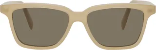 Totême Beige 'The Squares' Sunglasses