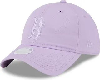 Women's New Era Lavender Boston Red Sox Tropic Core Classic 9TWENTY Adjustable Hat