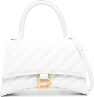 Small Hourglass Quilted Tote Bag