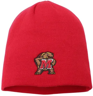 Men's Red Maryland Terrapins Ezdozit Knit Beanie