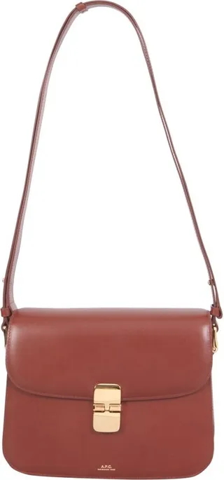 A.P.C. Grace Foldover Shoulder Bag