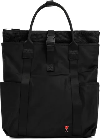 AMI Logo Plaque Tote Bag