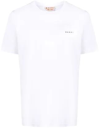 logo-print cotton T-shirt