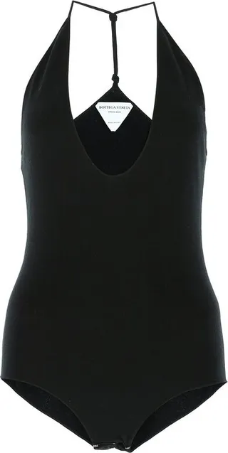 Bottega Veneta Plunge Neckline Bodysuit