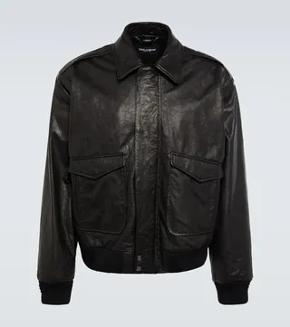 Leather jacket