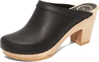 No.6 Old School High Heel Clogs