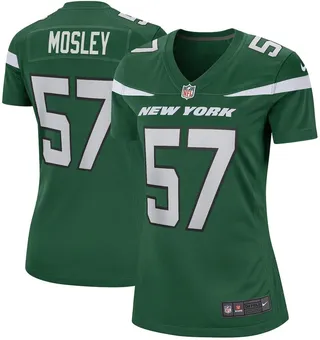 Women's Nike C.j. Mosley Gotham Green New York Jets Game Player Jersey
