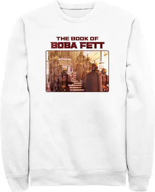 Men's Star Wars: The Book of Boba Fett The Pyke Syndicate Sweatshirt - White - Small