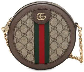 Mini Ophidia Gg Supreme Round Bag