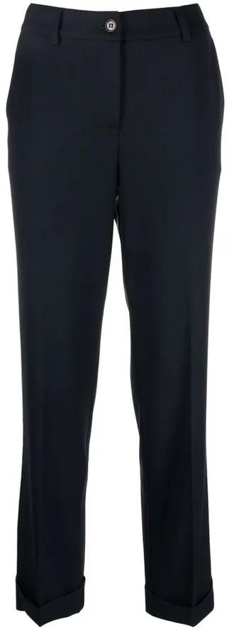 Straight Leg Tailored Trousers