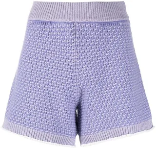 Meadow knitted shorts