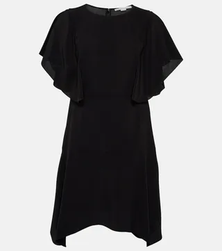 Silk minidress