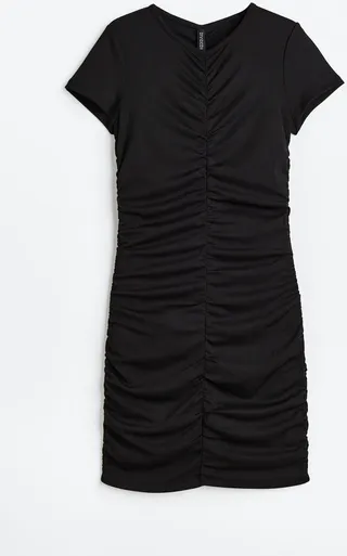Draped Jersey Dress
