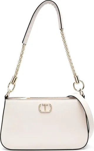 Logo-Plaque Crossbody Bag